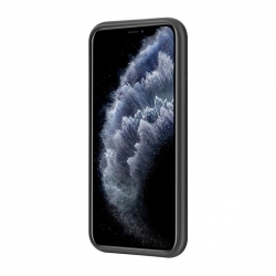 Coque en silicone Noir pour Samsung Galaxy S21+ intérieur en microfibres photo 3