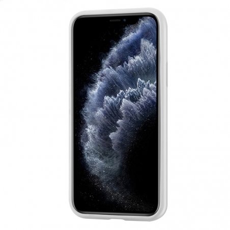 Coque en silicone Blanc pour Samsung Galaxy A31 intérieur en microfibres photo 2