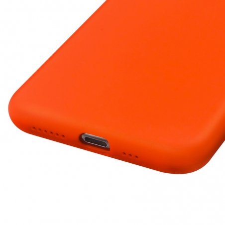Coque en silicone Rouge pour Samsung Galaxy Note 20 5G intérieur en microfibres photo 4