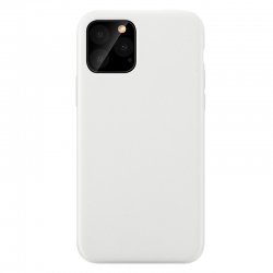 Coque en silicone Blanc pour Samsung Galaxy Note 20 intérieur en microfibres photo 1