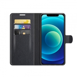 Etui Noir pour Redmi Note 10S avec porte-cartes intégré photo 3