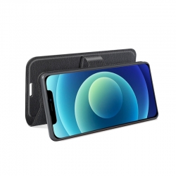 Etui Noir pour Redmi Note 10S avec porte-cartes intégré photo 5