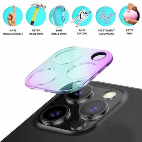 Verre trempé 3D lentille caméra arrière pour Redmi Note 11 4G photo 2