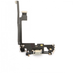 Kit de réparation avec connecteur de charge Lightning pour iPhone 12 Pro Max Argent photo 2