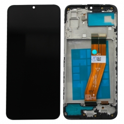 Kit de réparation avec bloc écran PLS LCD compatible pour Samsung Galaxy A03 photo 2