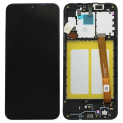 Kit de réparation avec écran complet avec châssis pour Samsung Galaxy A20e photo 2