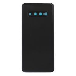 Kit de réparation avec vitre arrière compatible pour Samsung Galaxy S10 Noir Prisme photo 2