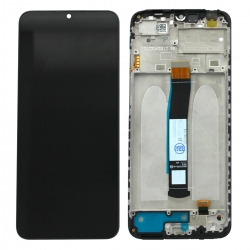 Kit de réparation avec bloc écran IPS LCD pré-assemblé sur châssis pour Xiaomi Redmi 10C photo 2