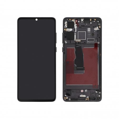 Ecran OLED complet avec châssis Huawei P30 - Noir photo 2
