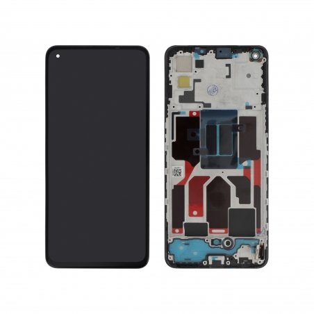 Ecran complet avec châssis reconditionné Oppo Find X3 Lite - Noir photo 2