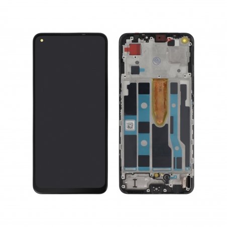 Ecran complet avec châssis reconditionné Oppo Find X5 Lite - Noir photo 2
