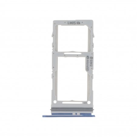 Tiroir SIM et SD d\'origine Galaxy S20 Plus - Bleu Aura photo 2