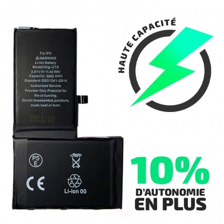 Batterie compatible pour iPhone X_photo2