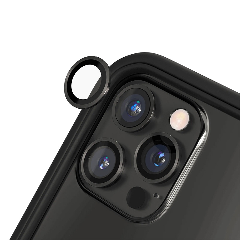 Protection lentille caméra RHINOSHIELD pour iPhone 11 Pro, iPhone 11 Pro Max et  iPhone 12 Pro Gris sidéral photo 1