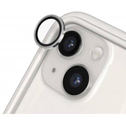 Protection lentille caméra RHINOSHIELD pour iPhone 1 et  iPhone 13 Mini Argent photo 1
