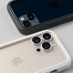 Protection lentille caméra RHINOSHIELD pour iPhone 1 et  iPhone 13 Mini Argent photo 3