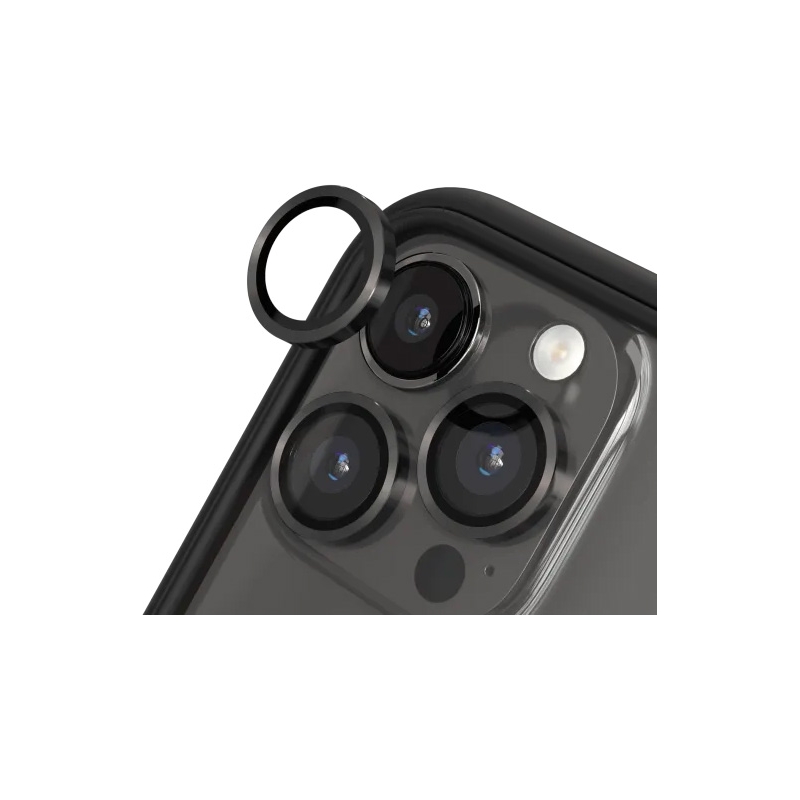Protection lentille caméra RHINOSHIELD pour iPhone 13 Pro et iPhone 13 Pro Max Gris foncé photo 1