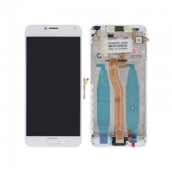 Bloc écran blanc avec châssis pour Asus ZenFone 4 Max Plus ZC554KL photo 1