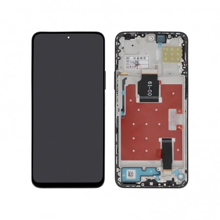 Bloc écran noir avec châssis pour HONOR 90 Lite photo 2