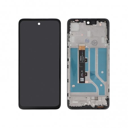 Bloc écran reconditionné avec châssis pour Motorola Moto Edge 20 Lite photo 2