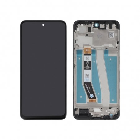 Bloc écran reconditionné avec châssis pour Motorola Moto G14 photo 2