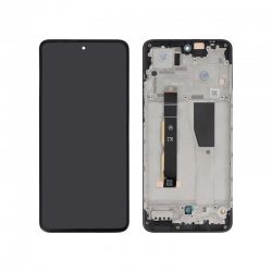 Bloc écran reconditionné avec châssis pour Motorola Moto G84 5G photo 1
