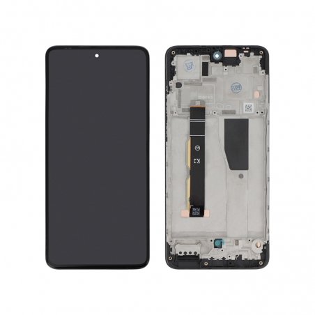 Bloc écran reconditionné avec châssis pour Motorola Moto G84 5G photo 2