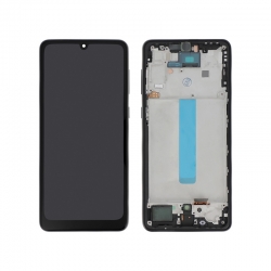 Bloc écran noir incell  avec châssis pour Samsung Galaxy A33 5G photo 1