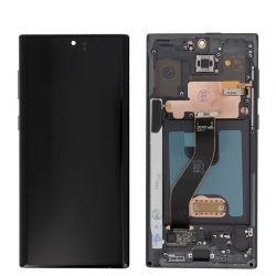 Bloc écran Noir reconditionné avec châssis pour Samsung Galaxy Note 10 (N970F) photo 1