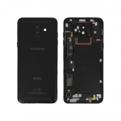 Coque Arrière Noire pour Samsung Galaxy A6+ 2018 (A605F) photo 1