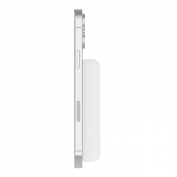 Batterie externe BELKIN MagSafe 5 000mAh avec support - Blanc photo 5