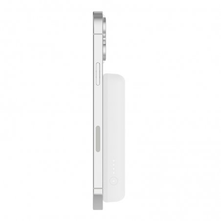Batterie externe BELKIN MagSafe 5 000mAh avec support - Blanc photo 5