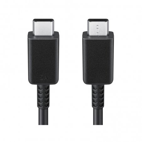 Câble charge rapide 25W USB-C vers USB-C Samsung 1,8m Noir photo 1