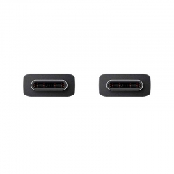 Câble charge rapide 25W USB-C vers USB-C Samsung 1,8m Noir photo 2