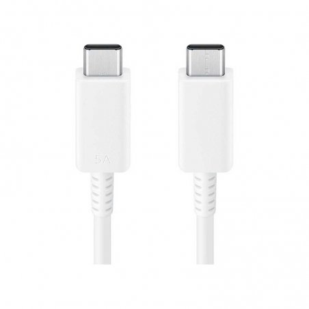 Câble charge rapide 25W USB-C vers USB-C Samsung 1,8m Blanc photo 1