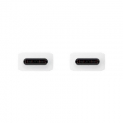 Câble charge rapide 25W USB-C vers USB-C Samsung 1,8m Blanc photo 2