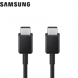 Câble Samsung USB C vers USB C, charge ultra rapide 45W 1,8m Noir photo 1