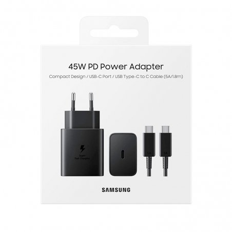 Chargeur Secteur Samsung 45W Ultra Rapide avec câble photo 4