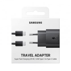 Chargeur Samsung SuperCharge USB-C 25W avec câble - Noir photo 4