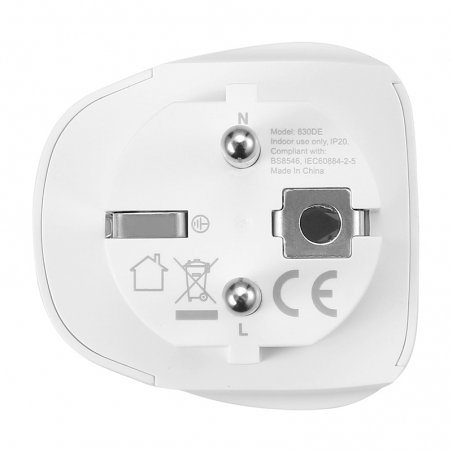 Adaptateur de voyage universel vers France photo 2