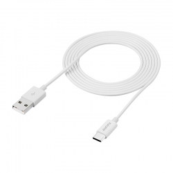 Câble USB-C 2m Blanc photo 2