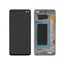 Bloc écran Noir reconditionné pour Samsung Galaxy S10+ photo 1