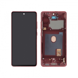 Bloc écran reconditionné Rouge pour Samsung Galaxy S20 FE 4G/5G photo 1