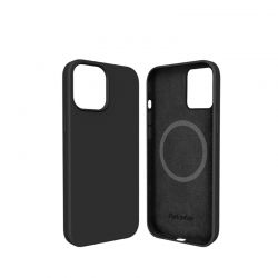 Coque silicone MagSafe Noire pour iPhone 12 Pro Max
