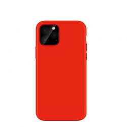 Coque silicone MagSafe Rouge pour iPhone 12 Pro Max