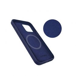Coque silicone MagSafe Marine pour iPhone 12 Pro Max