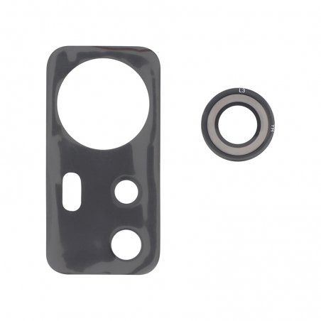 Lot de lentilles de protection des caméras arrière pour Xiaomi 12 5G Gris photo 2