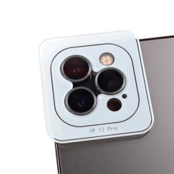 Verre trempé 3D Jaune pour lentille de caméra iPhone 15, iPhone 15 Plus