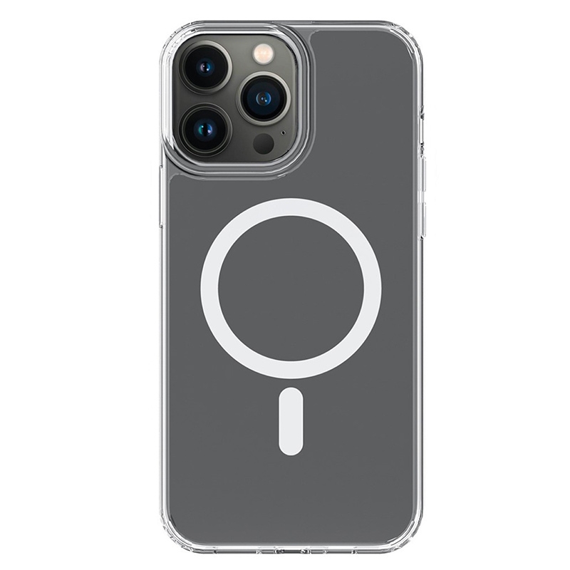 Coque transparente adaptée MagSafe pour iPhone 15 Pro_photo1