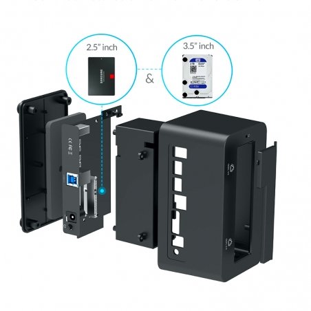 Station d'accueil pour disque dur et SSD_photo2